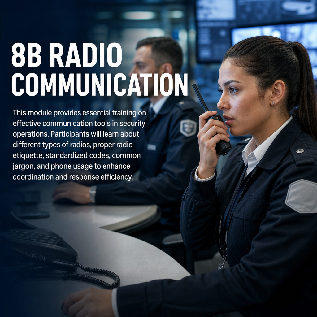 8B Radio Communication