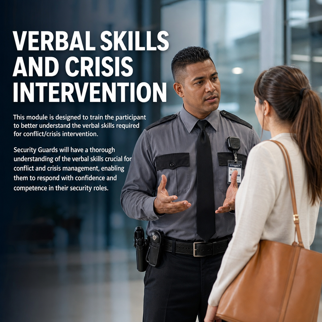 6C Verbal Skills and Crisis Intervention