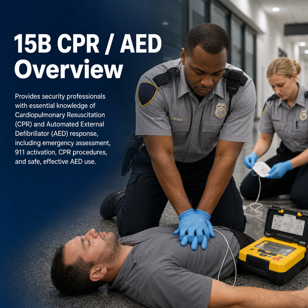 15B CPR / AED Overview