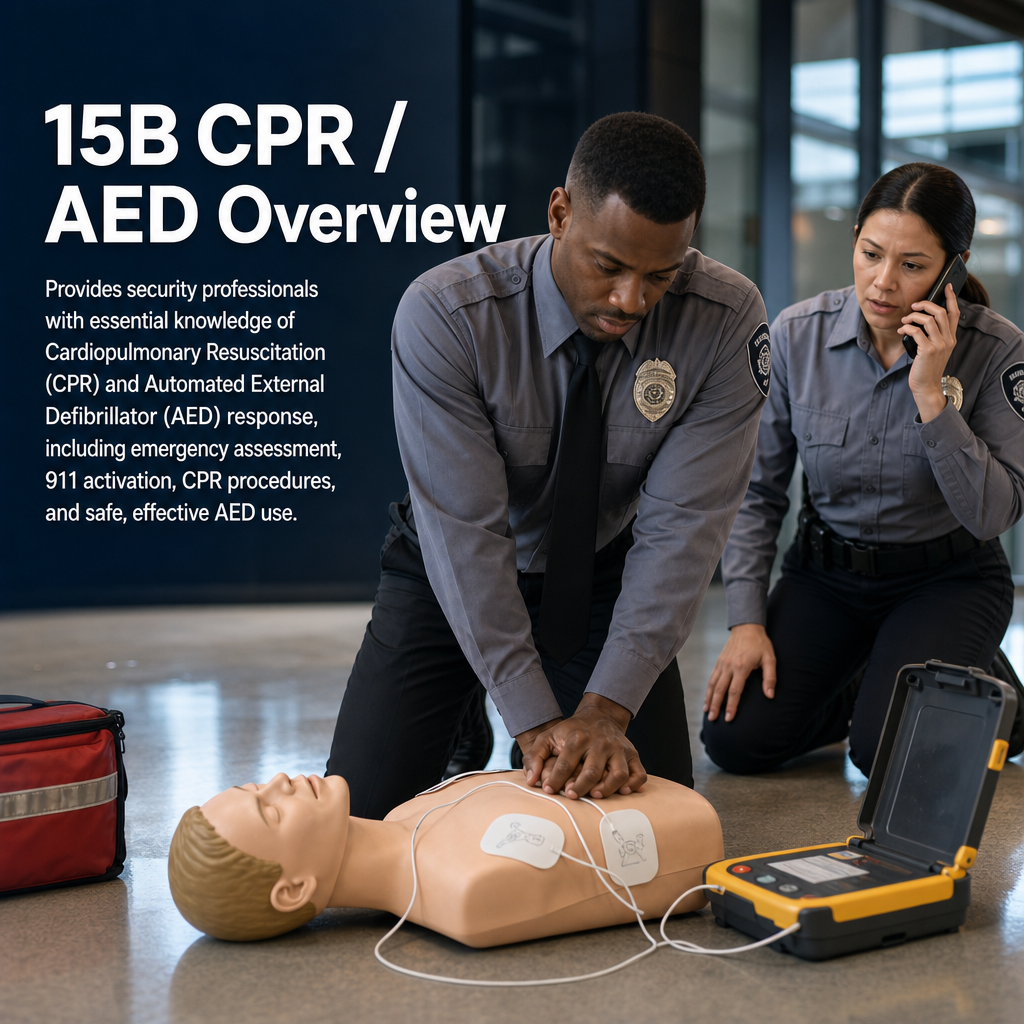 15B CPR / AED Overview
