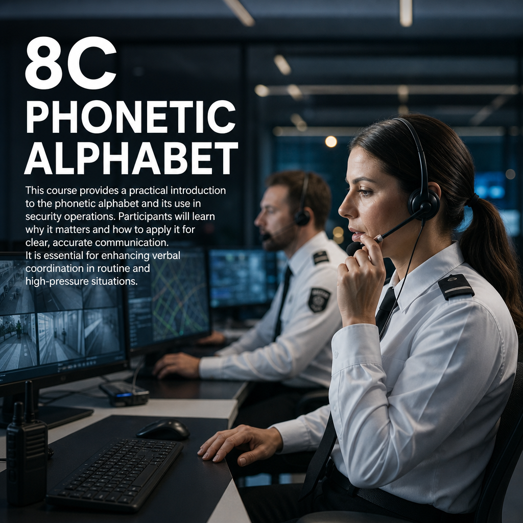 8C Phonetic Alphabet