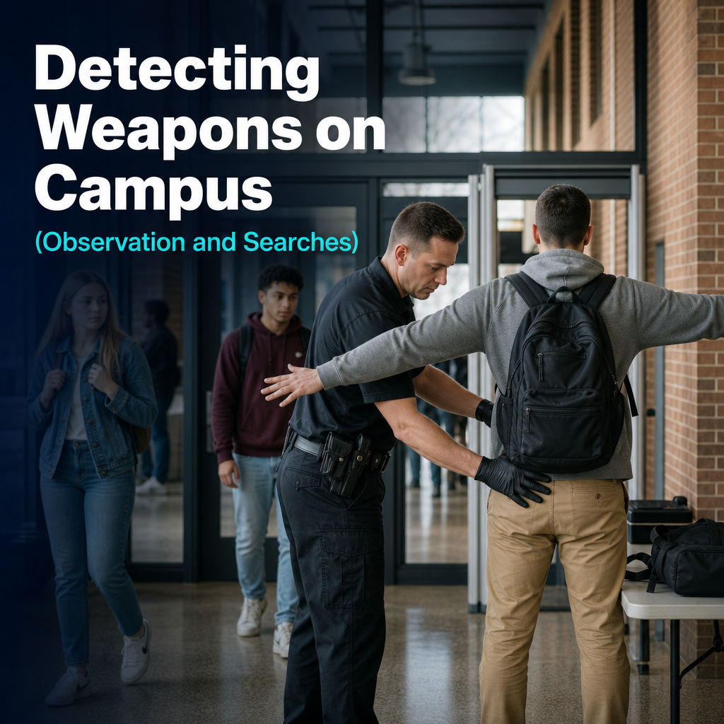 47A Detecting Weapons on Campus (Observation and Searches)