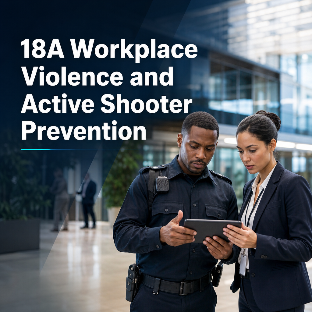 18A Workplace Violence and Active Shooter Prevention
