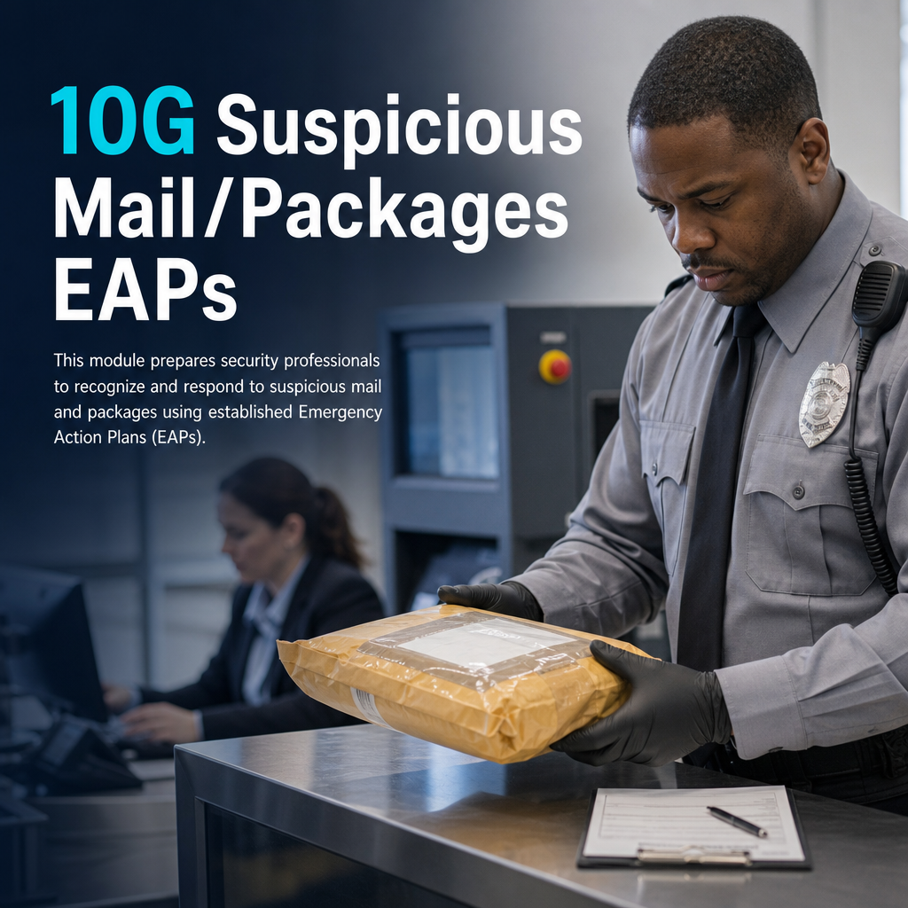 10G Suspicious Mail/Packages EAPs