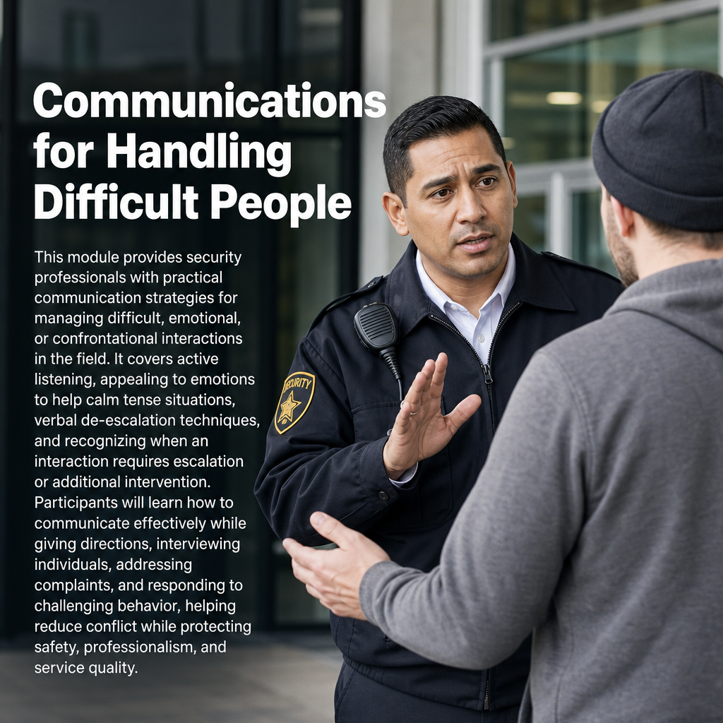 16A Communications for Handling Difficult People