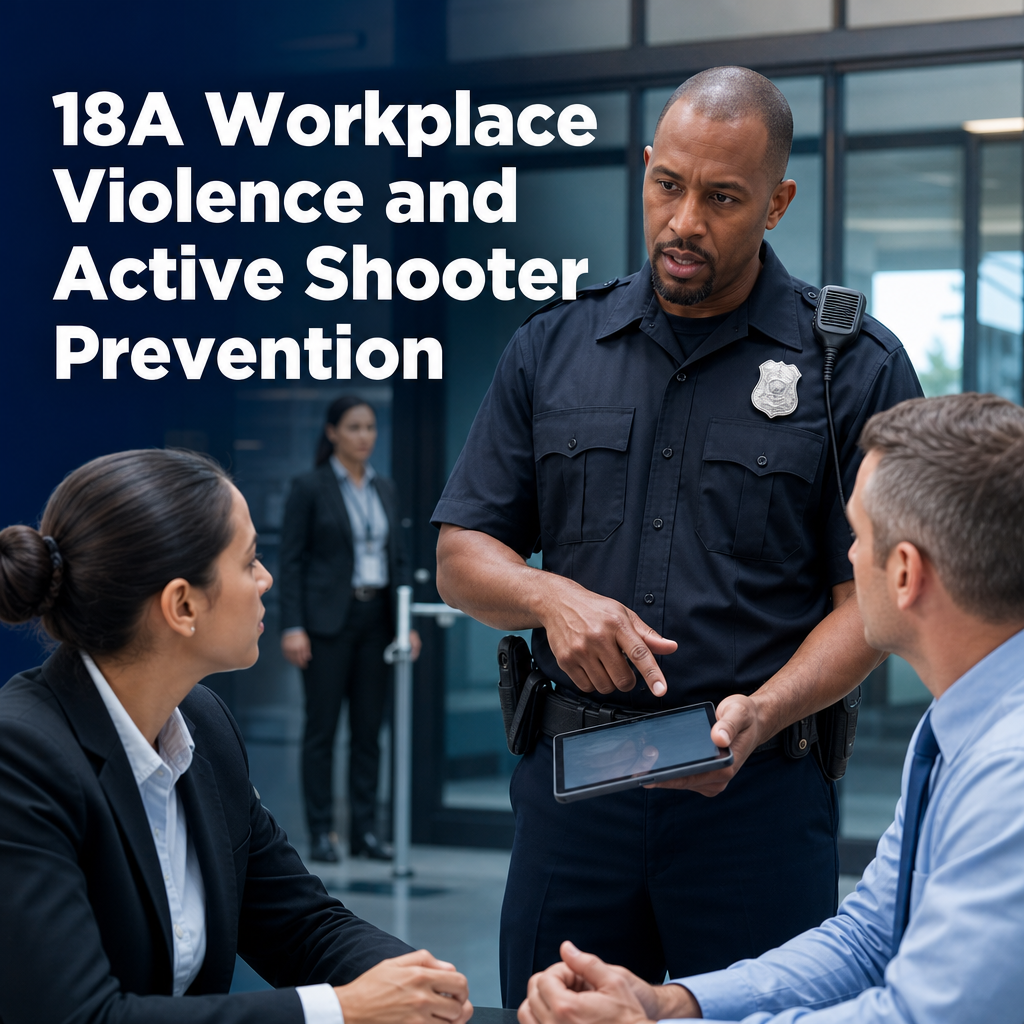 18A Workplace Violence and Active Shooter Prevention