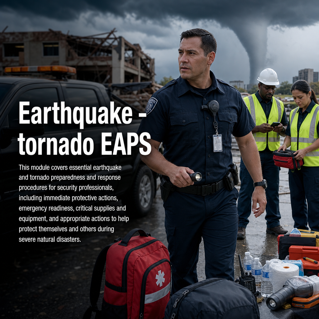 10B Earthquake - tornado EAPS
