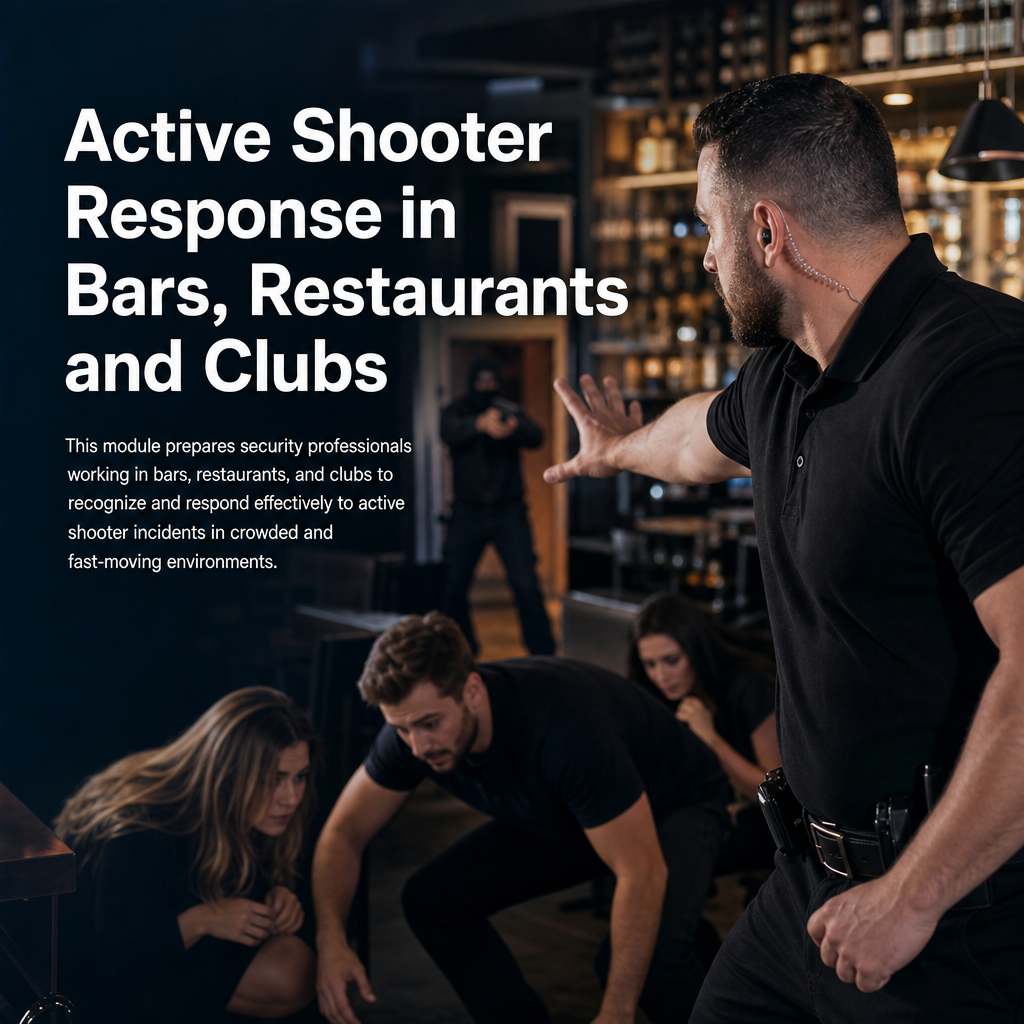 67A Active Shooter Response in Bars, Restaurants and Clubs
