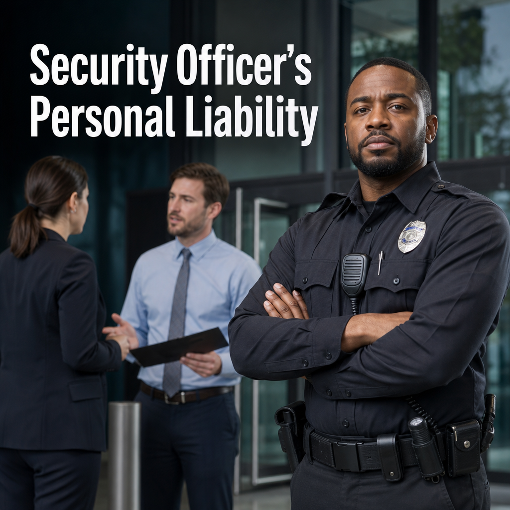 46C Security Officer's Personal Liability