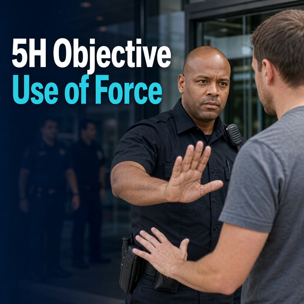 5H Objective Use of Force