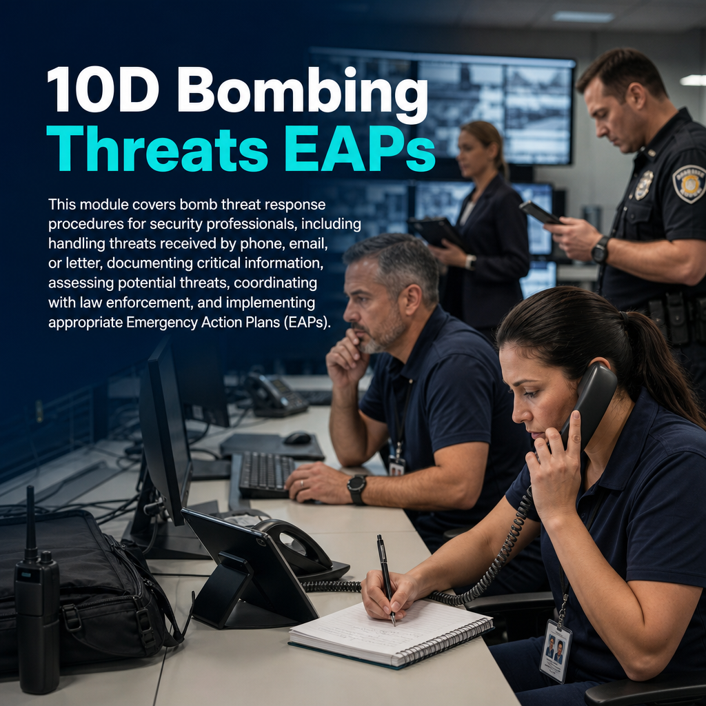 10D Bombing Threats EAPs