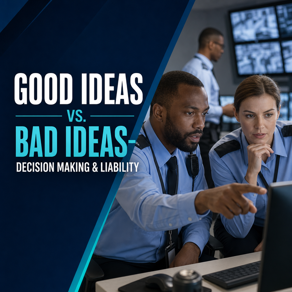 46B Good Ideas vs. Bad Ideas- Decision Making & Liability