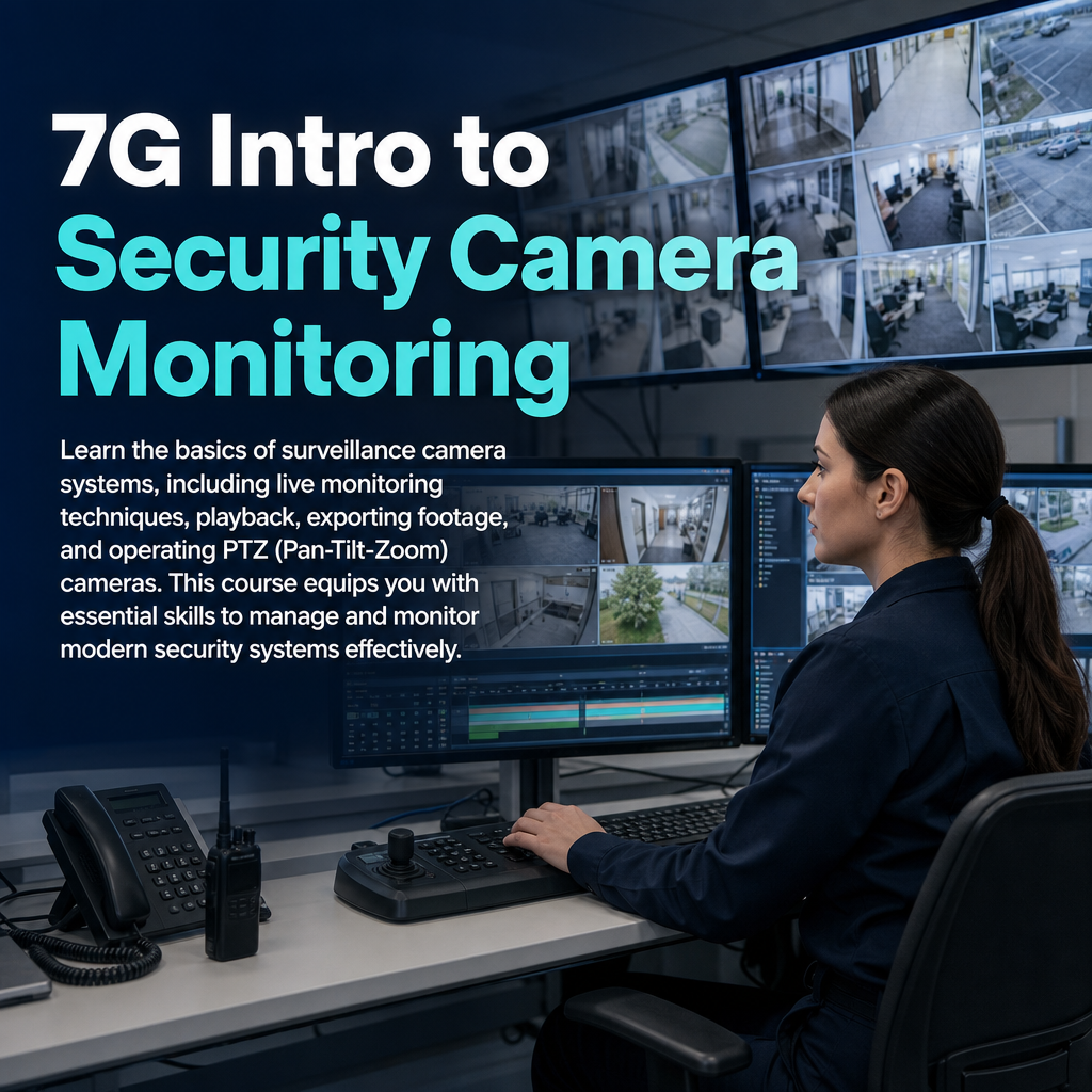 7G Intro to Security Camera Monitoring
