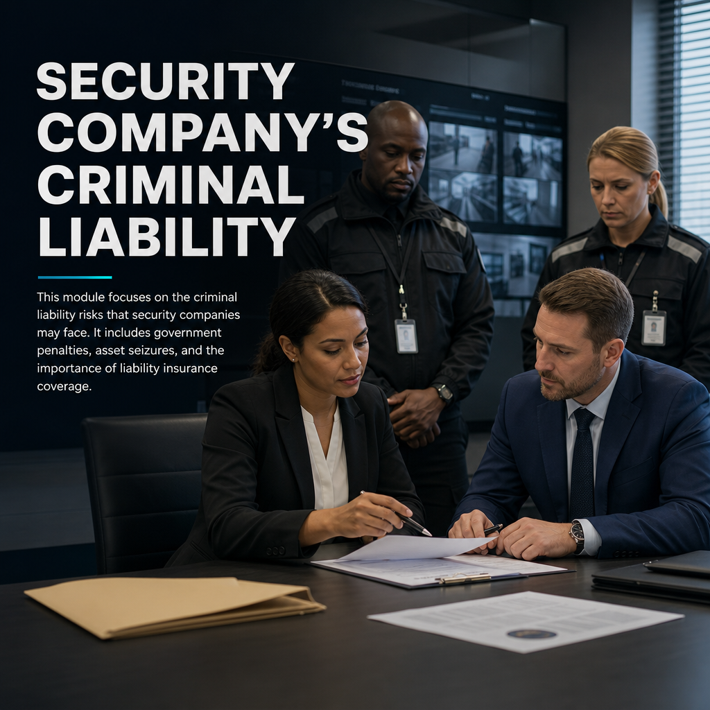 9F Security Company's Criminal Liability
