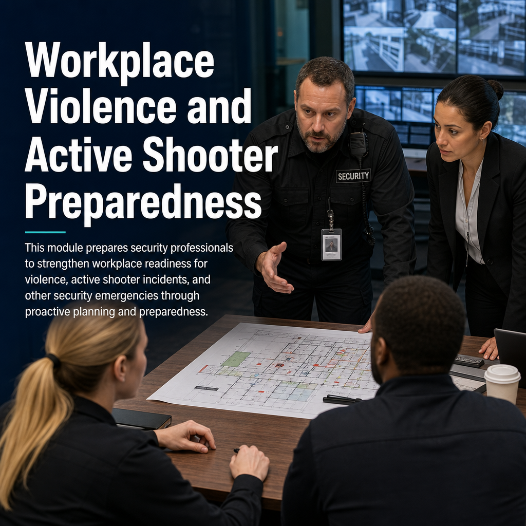 18B Workplace Violence and Active Shooter Preparedness