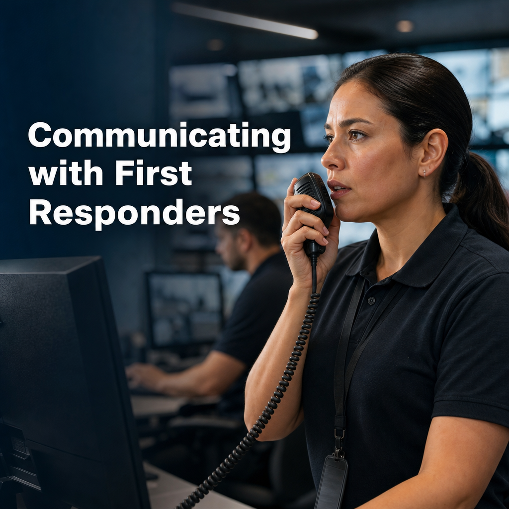 8D Communicating with First Responders