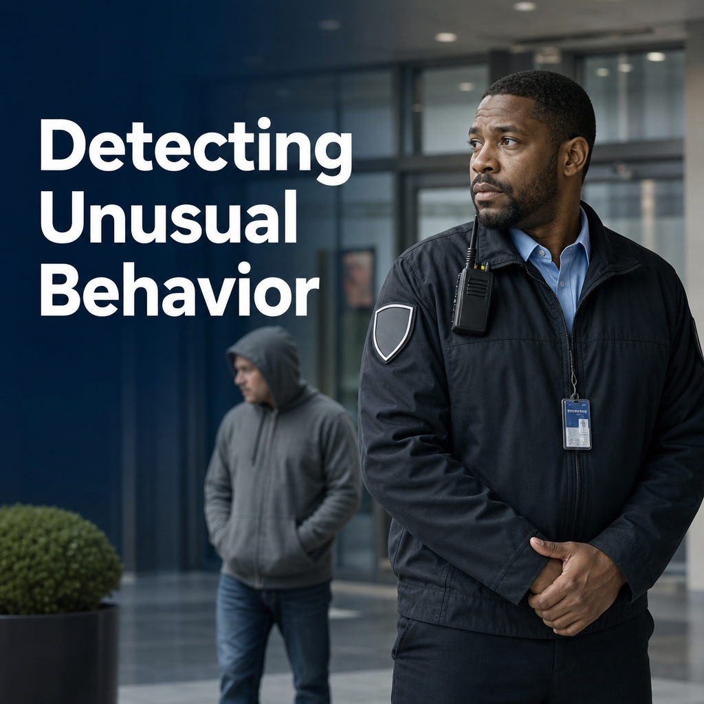 74A Detecting Unusual Behavior