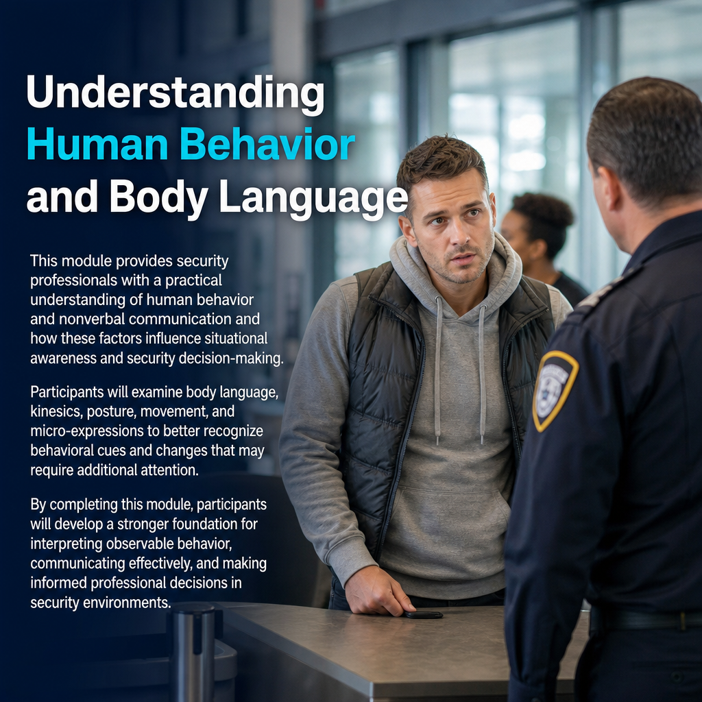48D Understanding Human Behavior and Body Language
