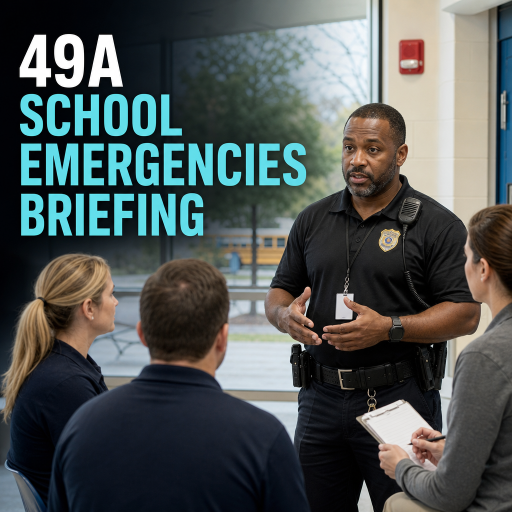 49A School Emergencies Briefing